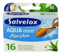 Salvelox Aqua Resist Aloe Vera Adhesive Dressing 16 Uts