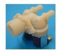 2-vägs magnetventil för Far, Bluesky, Selecline, Funix, Saba, BEKO tvättmaskiner - Modell WMB81241 - Vit