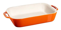 STAUB COOKING Rektangulär keramisk tallrik 400 ml, orange