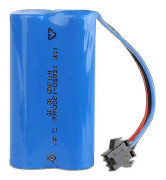 7.4v 1200mah litiumbatteri ersättningsbatteri för fjärrstyrd bil