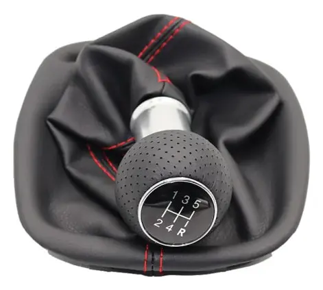 5 / 6-växlad bilväxelspaksknopp med A3-knopp 12 mm för VW Passat B5 B5.5 1998-2004 B5 FL (00-05) 3B B5 3B2 3B5 1996-2000