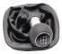5 / 6-växlad växelspaksknopp med A3-knopp 12 mm för VW Passat B5 B5.5 1998-2004 B5 FL (00-05) 3B B5 3B2 3B5 1996-2000