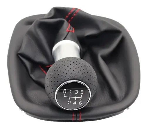 5 / 6-växlad växelspaksknopp med A3-knopp 12 mm för VW Passat B5 B5.5 1998-2004 B5 FL (00-05) 3B B5 3B2 3B5 1996-2000