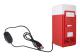 PC USB Mini Kylskåp Kylskåp Dryck Burkkyl Värmare Röd