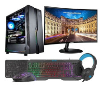 VIST Gaming PC Ryzen 7 5700G - 32 GB RAM - RX VEGA8 - 1 TB M.2 SSD - LCD 24 - Windows 11 Pro
