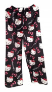 Tecknad HelloKitty flanellpyjamas Plysch och tjock isoleringspyjamas för kvinnor 1