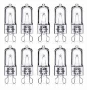 G9 halogenlampor 25W,230V, 10-pack 25W 25W