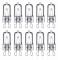 10-pack G9 Halogenlampor 25W, 230V, Kompatibel med Philips[JUN] 25W