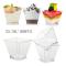 Plastglas för Dessert