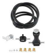 Justerbar Bilateral Turbo Tee Bleed Valve Manuell Boost Controller Kit Universell för Bil