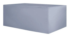 Skydd för Trädgårdsmöbler Grå PVC Polyester 255 x 180 x 70 cm Regnskydd