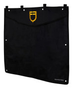Equestro Embroidered Logo Kort Och Stabil Gardin