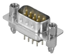 Weidmüller D-SUB M6.3 T09VB 3.2B4 TY BK 2707230000 D-SUB-kontakt 0 °, 180 ° Antal poler: 9 Lödning 90 st
