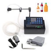 Electrical Liquid Filling Machine Digital Pump Bottled Water Filler, Heat Resistant Model Flow Rate: 1.5L/min