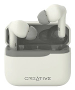 Creative Zen Air Plus - True wireless-hörlurar med mikrofon - inuti örat - Bluetooth - aktiv brusradering - kräm
