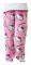 HelloKitty Flanellpyjamas i tecknat utförande, plysch och tjocka isolerande pyjamasar för kvinnor - Rosröd Rose Red-XF17-