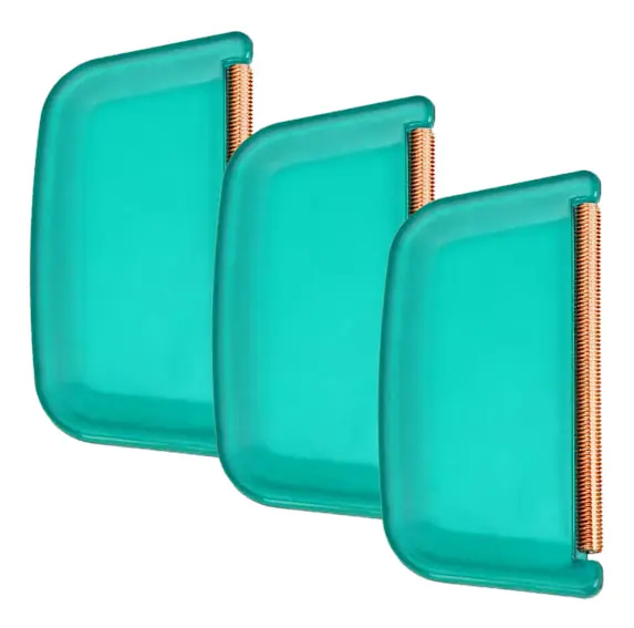 3-pack Tröja Kaskemir Kamm Ulltyg Rakhyvel Plast Handtag Pilling Fluff Lint Remover Manuell Bärbar Klädborste Verktyg för Avpilling Kläder