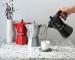 BIALETTI Moka Exclusive 6 koppar i rött