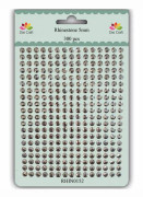 Rhinestones 5 mm - Antique Silver - 300 st
