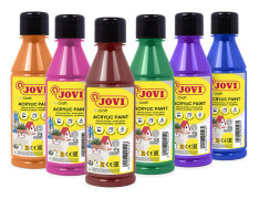 Jovi Paket Med 6 Akrylfärger 6 B 250ml