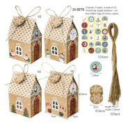 Jul Pepparkakshus Godisbox Julgodis Godisbox Fyllning För Barn & Vuxna