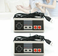2-pack NES Classic Controller för Nintendo Classic Mini Edition, Klassisk Nintendo Controller för NES Classic Mini Cord