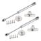 Hydrauliska gasfjädrar för köksluckor, lyftdämpare, gångjärn, 80N/8kg 270mm, 2-pack