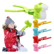 5 st snöbollsmaskiner roliga vinter utomhus lek snöleksaker formar