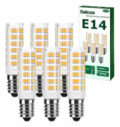 6 E14 LED-lampor, 7W (motsvarande 65W halogen), varmvit 3000K 700LM, Edison-skruvbas, ej dimbar, AC 220-240V