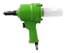 Professionell luft-/hydraulisk nitpistol, högeffektiv självansugande design, maximerar hävstångseffekten för djupare nitningsuppgifter, ergonomiskt grepp säkerställer