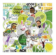 50 Tennis Sports Graffiti Stickers Vattentäta
