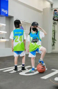 Sommarkortbyxor för barn basket T-shirt Jersey Set stil 2 18#