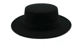 Fedorahatt för män, Filthatt Trilby för kvinnor, Bredbrättad Panamahatt Unisex
