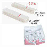 144 st dubbelsidig modetejp, självhäftande remsor kläder hud brösttejp transparent klädtape för kroppskläder accessoarer kväll
