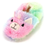 Pojkar Flickor Varmt Plysch Djurtofflor Barn Vinter Inomhus Hushållsskor alpaca 5-6 toddler