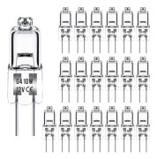 G4 Halogenlampor 10W 12V Varmvit (20-pack)