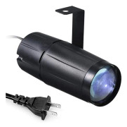 Discokula Pin Spot Light LED Scenbelysning Beam Spotlight Ljus för Spegelsal Klubb Fest Bar DJ Evenemang