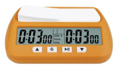 YS YS-902 Schacktimer Schackklocka för Go-turnering (Gul engelsk version)