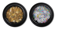 Jul Nagelkonst Glitter, Jul Glitter Nagelkonst Dekoration Manikyr style 1