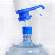 Vattenpump Dispenser Universal flaska behållare 5L, 8L, 10L, 2.5L anti-dropp, anpassningsbar, manuell Camping, skola, kontor, hem H