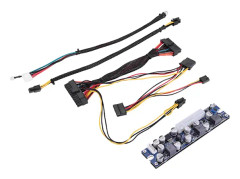LD-200W 19V DC Ingångsstift Strömmodul DC-ATX Strömförsörjning DC 24-stifts ATX till 12V AUX för Dator