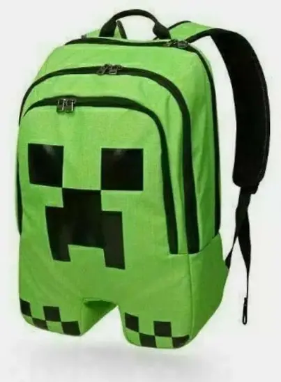 Minecraft Ryggsäck Vattentät Sportväska för Pojkar - FY