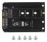 Högpresterande 22-stifts M.2 NGFF till SATA-adapter Plug and Play M.2 till SATA B-nyckel