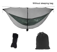 Hängmatta Myggnät Separerat Myggnät Hängmatta Camping Myggnät, Polyesternät för 360 Graders Skydd, Dubbelsidig Dragkedja för Enkel Tillgång