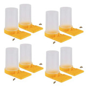 8-pack Bikupa Biodling Vattendispenser Honung Bikupa Ingångsmatare Bee Dricker Biodling Equ H