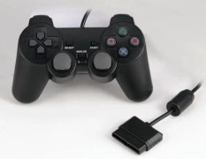 Trådbunden Spelkontroll Gamepad Joypad Original för PS2 /Playstat