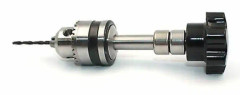 Svart handhållen skruvborrmaskin (0,6-10 mm)