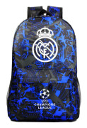 Graffiti Real Madrid Uefa Champions League Axelväska Fan Ryggsäck Student Skola Väska Förvaringsväska