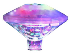 Flytande LED-badrumslampor för pool, 7 färglägen, batteridrivna badleksaker för barn, damm, pool, discofestlampa