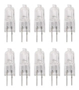 10 st G4 Halogenlampor 10W Varmvit